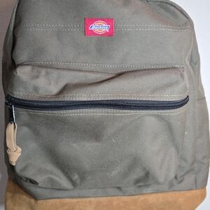 Dickies Olive and Tan Men's Backpack